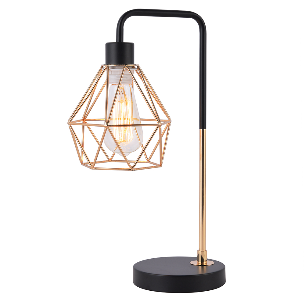 COTULIN Table Lamp, Delicate Design Desk Lamp for Living Room Bed Room,Rose Gold 