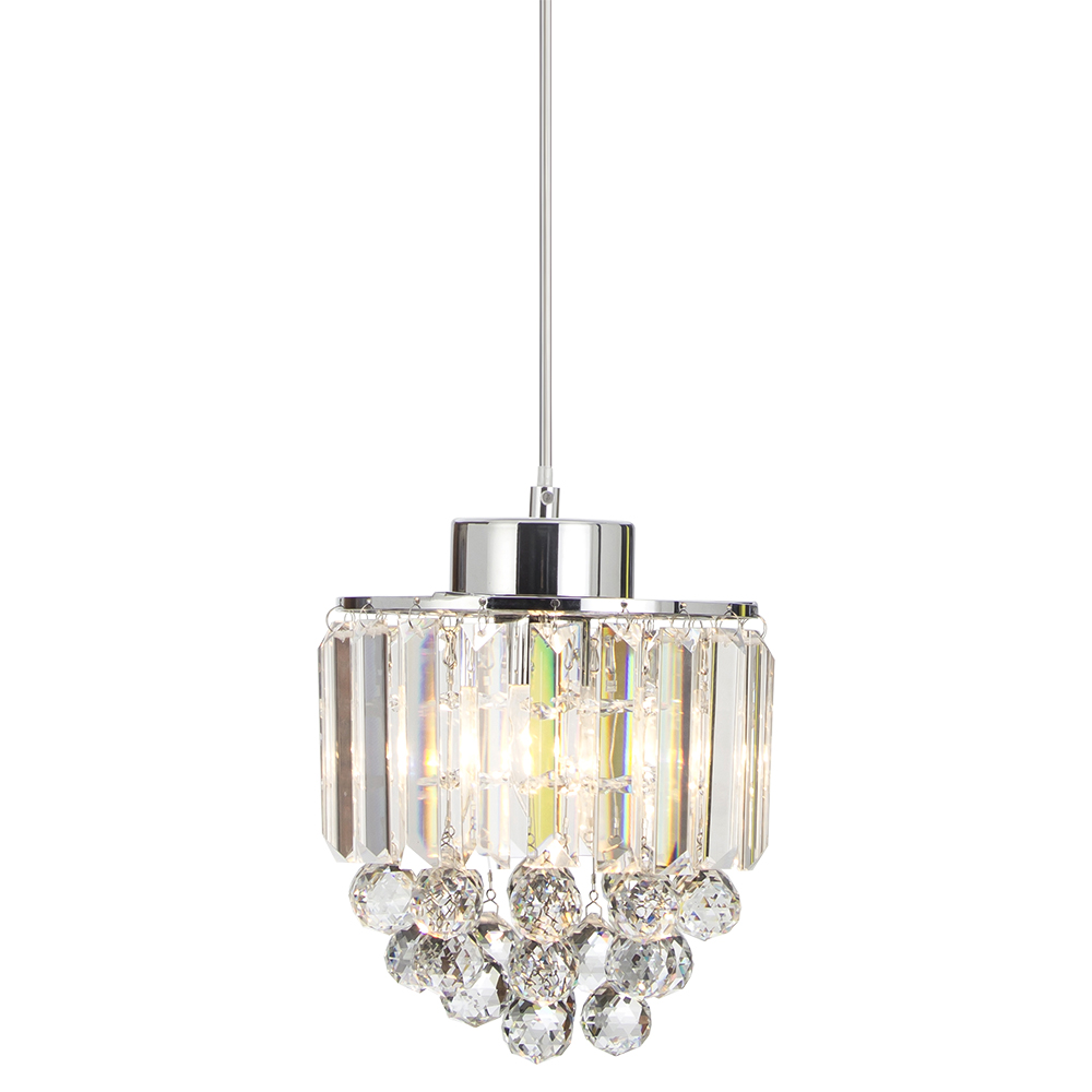 COTULIN Polished Decorative Crystal Pendant Light, Chandelier for Living Room,Dining Room and Bar